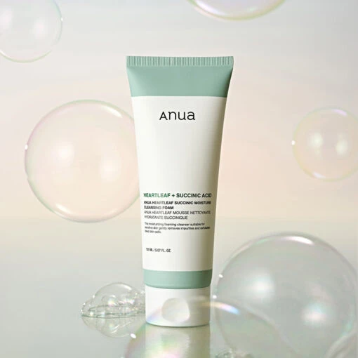 Heartleaf Succinic Moisture Cleansing Foam - Image 2
