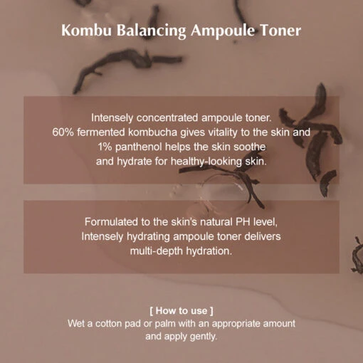 Kombu Balancing Ampoule Toner - Image 7