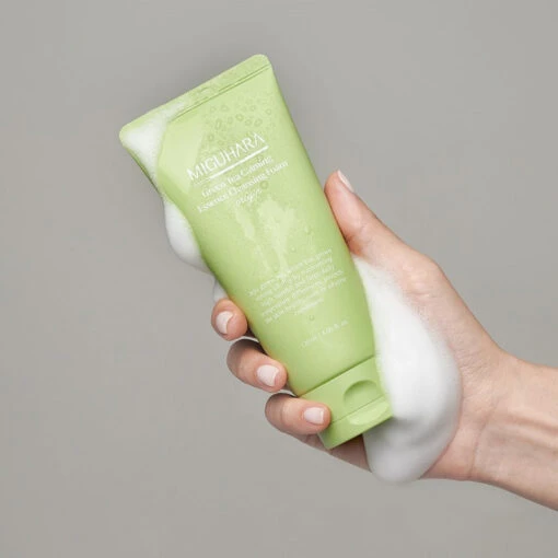 Green Tea Calming Essence Cleansing Foam Origin - Image 3