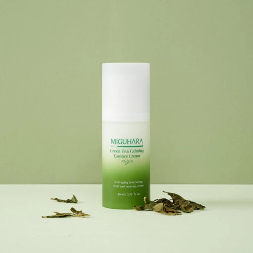 Green Tea Calming Essence Cream Origin - Image 2