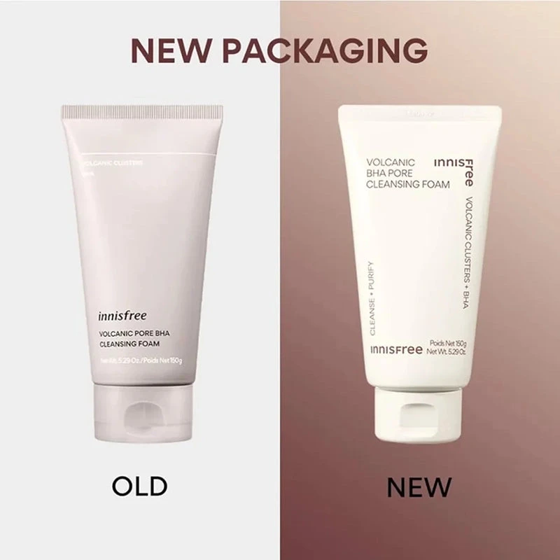 Innisfree Volcanic BHA Pore Cleansing Foam 8 Innisfree Volcanic BHA Pore Cleansing Foam - Image 8