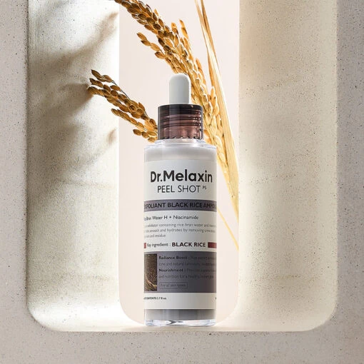 Peel Shot Exfoliant Black Rice Ampoule - Image 6