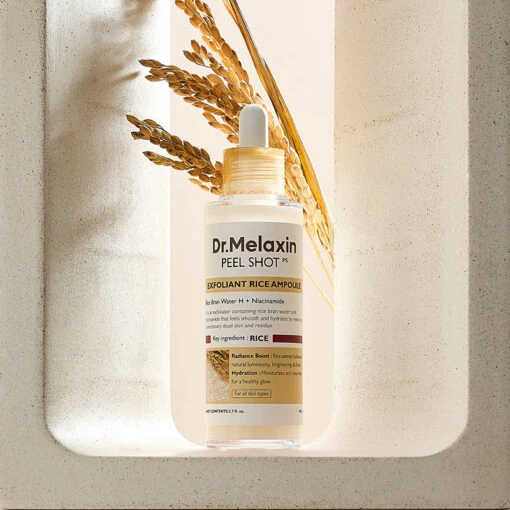 Peel Shot Exfoliant Rice Ampoule - Image 10