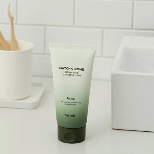Matcha Biome Amino Acne Cleansing Foam - Image 5