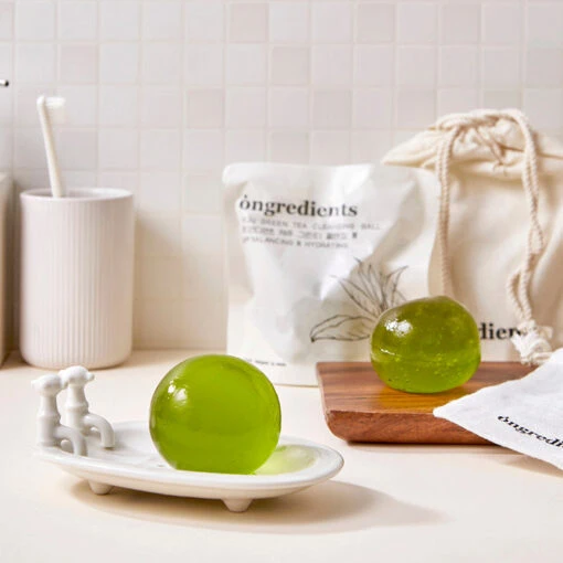 Jeju Green Tea Cleansing Ball - Image 13