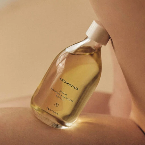 Serene Body Oil Lavender & Marjoram - Image 2