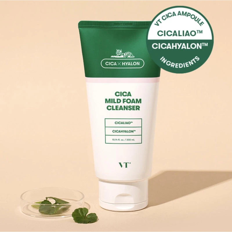 Cica Mild Foam Cleanser 2 Cica Mild Foam Cleanser - Image 2