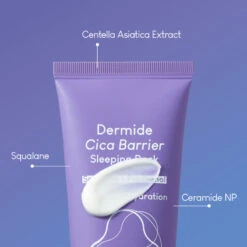 Dermide Cica Barrier Sleeping Pack -Cosrx Shop 2c8fc63d809e01c64a983bbe08722c56