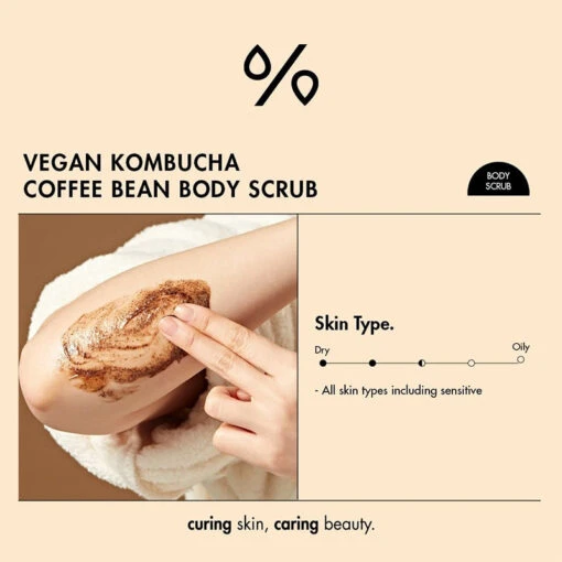 Vegan Kombucha Coffee Bean Body Scrub - Image 8