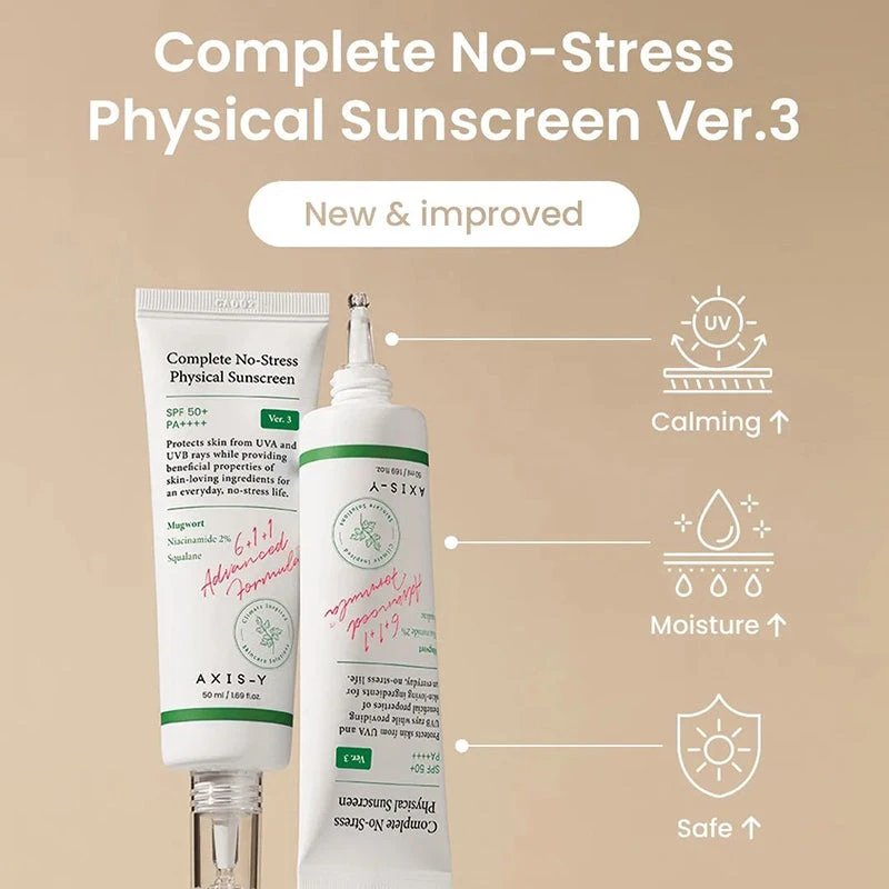 Complete No-Stress Physical Sunscreen V3 SPF 50+ / PA ++++ 4 Complete No-Stress Physical Sunscreen V3 SPF 50+ / PA ++++ - Image 4