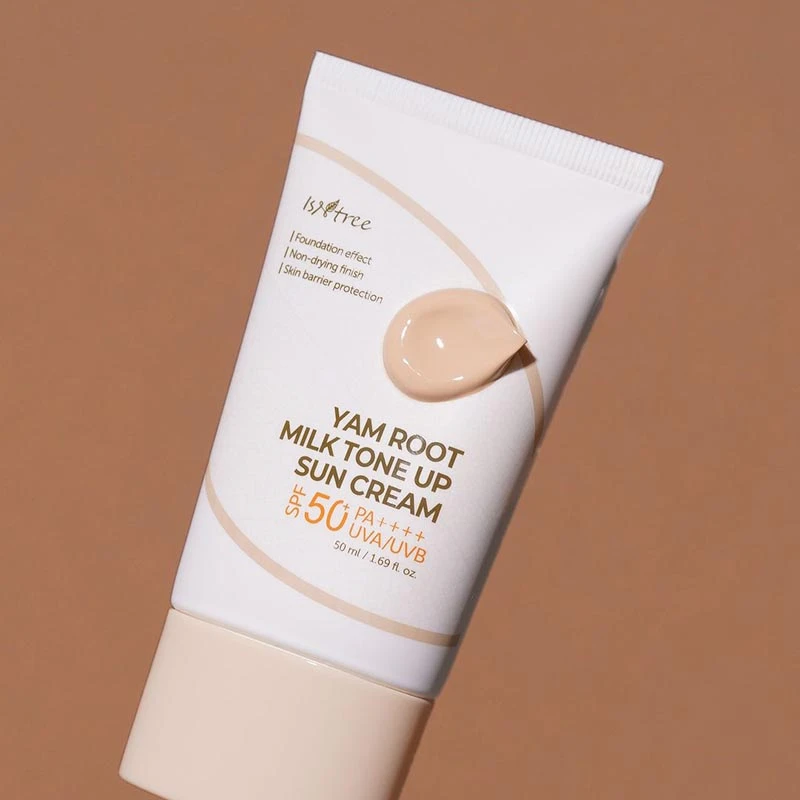 Yam Root Milk Tone Up Sun Cream SPF50+ PA++++ 2 Yam Root Milk Tone Up Sun Cream SPF50+ PA++++ - Image 2
