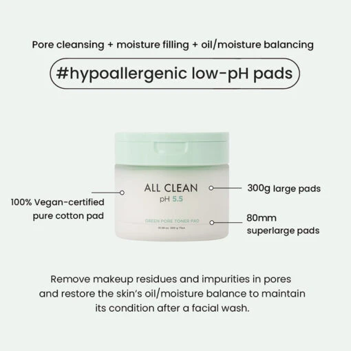 All Clean Green Pore Toner Pad - Image 9
