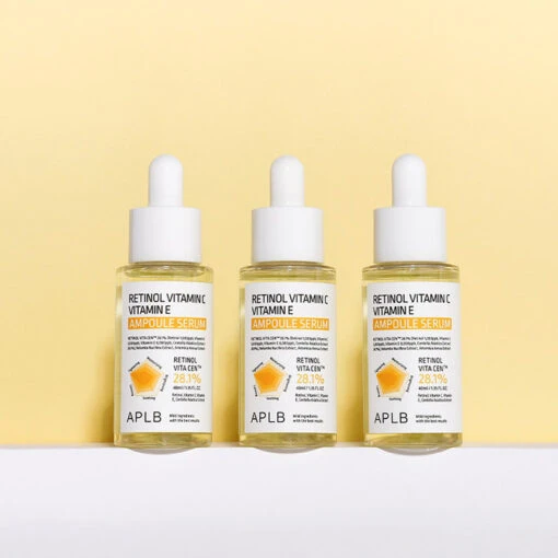 Retinol Vitamin C Vitamin E Ampoule Serum - Image 2