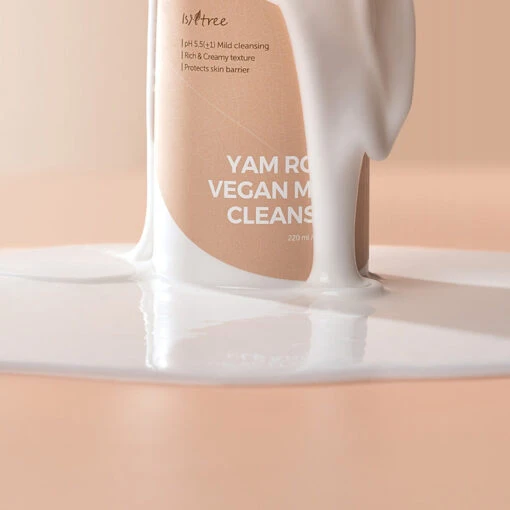Yam Root Vegan Milk Cleanser - Image 5
