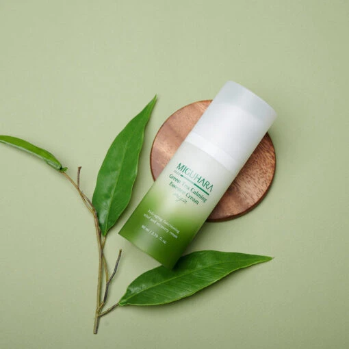 Green Tea Calming Essence Cream Origin - Image 3