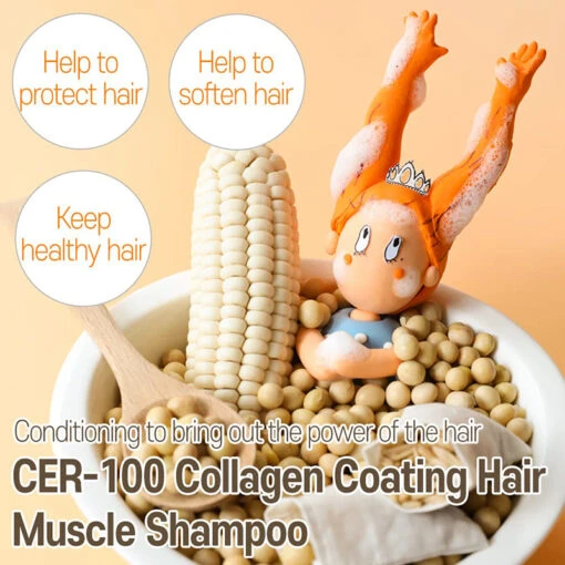 CER-100 Collagen Coating Hair Muscle Shampoo - Image 6