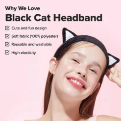 Black Cat Headband -Cosrx Shop 61JsTYBt8hL