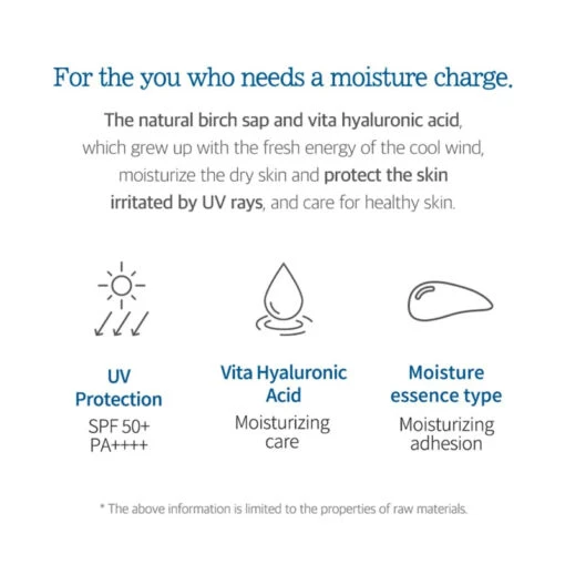Birch Juice Moisturizing Sun Cream SPF50+ PA++++ - Image 12