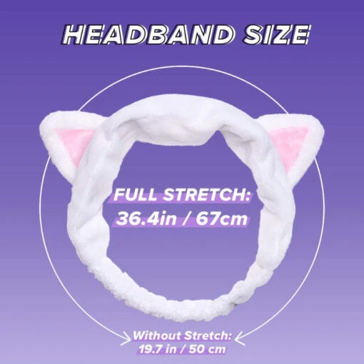 White Cat Headband - Image 5