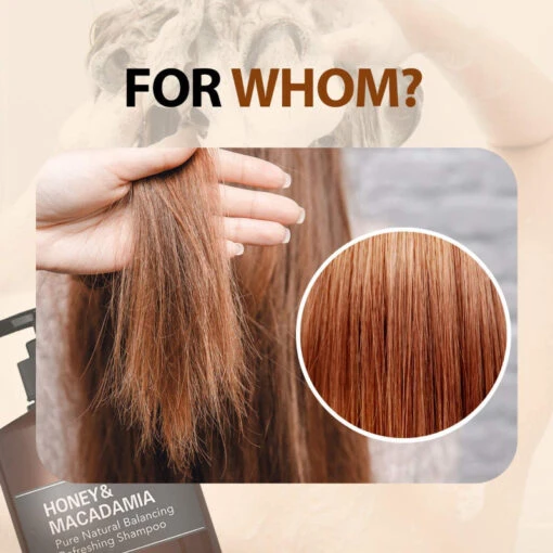 Honey & Macadamia Shampoo - Image 8