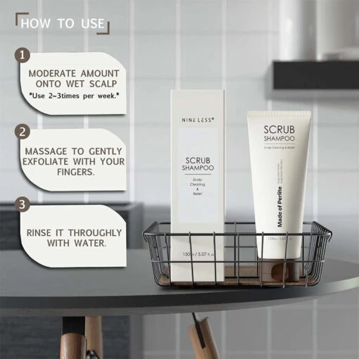 Magic Nine PerliteScalp ScrubShampoo - Image 5