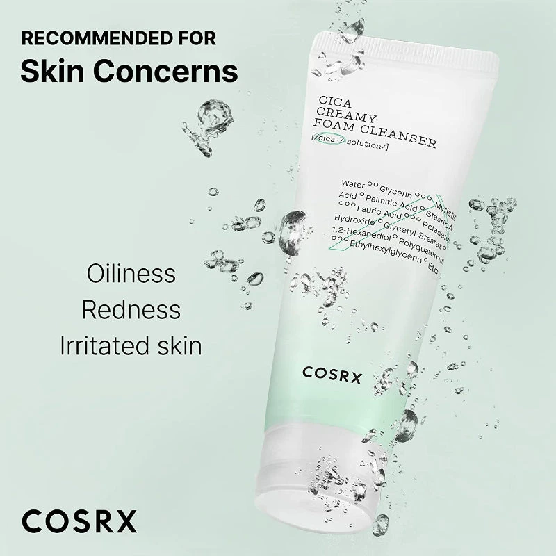 Cosrx Cica Creamy Foam Cleanser 5 Cosrx Cica Creamy Foam Cleanser - Image 5