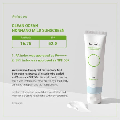 Clean Ocean Non-Nano Mild Sunscreen - Image 4