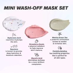 Mini Scoops Ice Cream Flavored Wash-Off Masks 19 Mini Scoops Ice Cream Flavored Wash-Off Masks -Cosrx Shop 81QMlYkaVML. SL1500 1