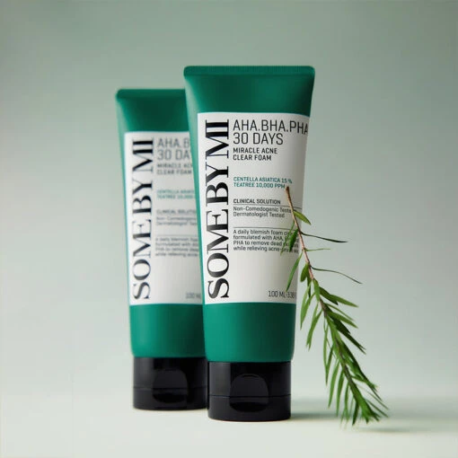 AHA BHA PHA 30 Days Miracle Acne Clear Foam - Image 2