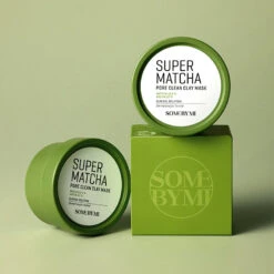 Super Matcha Pore Clean Clay Mask 9 Super Matcha Pore Clean Clay Mask -Cosrx Shop 8809647391074 SOMEBYMISUPERMATCHAPORECLEANCLAYMASK 100g visualcut 02