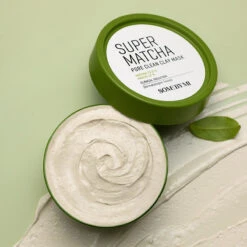 Super Matcha Pore Clean Clay Mask 8 Super Matcha Pore Clean Clay Mask -Cosrx Shop 8809647391074 SOMEBYMISUPERMATCHAPORECLEANCLAYMASK 100g visualcut 03