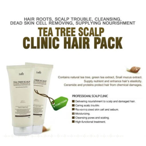 Tea Tree Scalp Clinic Hair Pack - Image 3