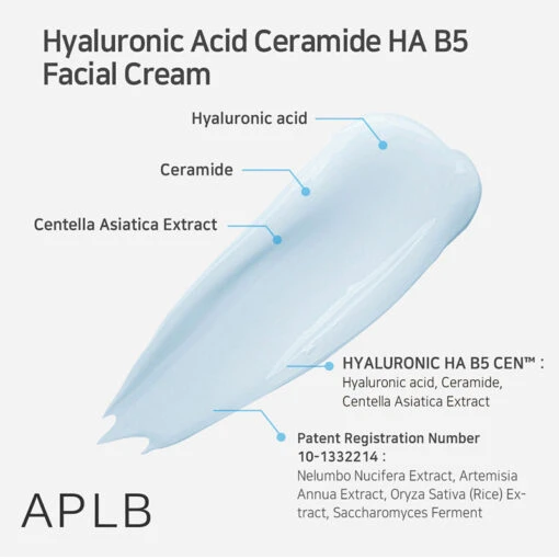 Hyaluronic Acid Ceramide Ha B5 Facial Cream - Image 4
