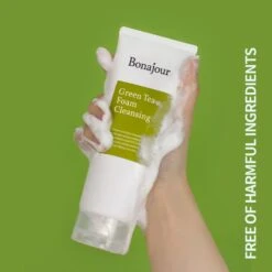 Green Tea Foam Cleansing 8 Green Tea Foam Cleansing -Cosrx Shop BonajourGreenTeaFoamCleansing4