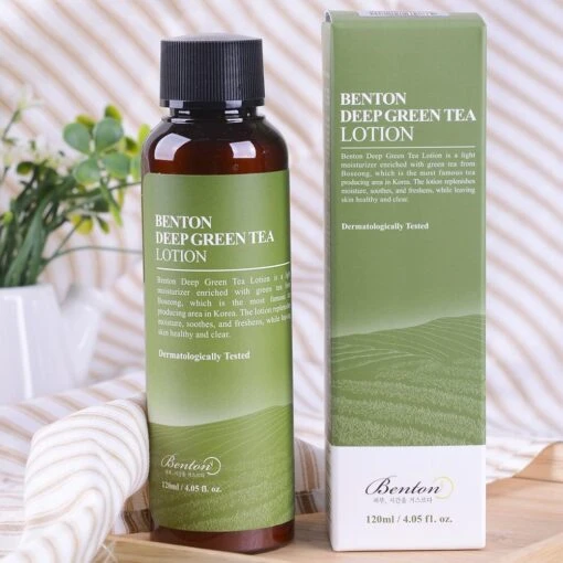 Deep Green Tea Lotion - Image 4