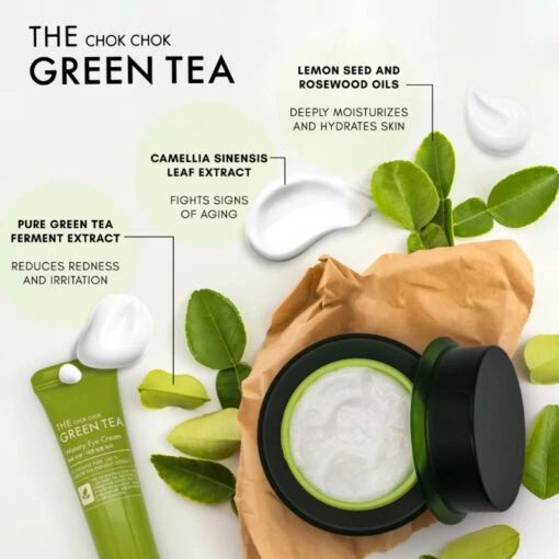 The Chok Chok Green Tea Watery Cream - Image 6