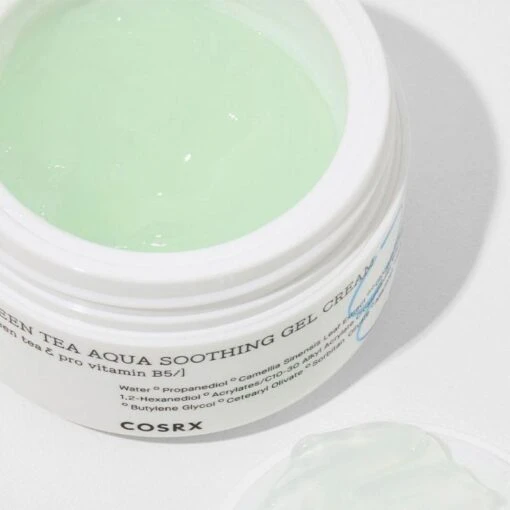 Cosrx Hydrium Green Tea Aqua Soothing Gel Cream - Image 4
