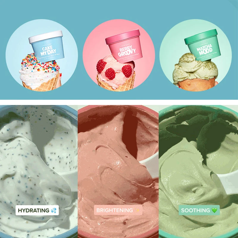 Mini Scoops Ice Cream Flavored Wash-Off Masks 8 Mini Scoops Ice Cream Flavored Wash-Off Masks - Image 8