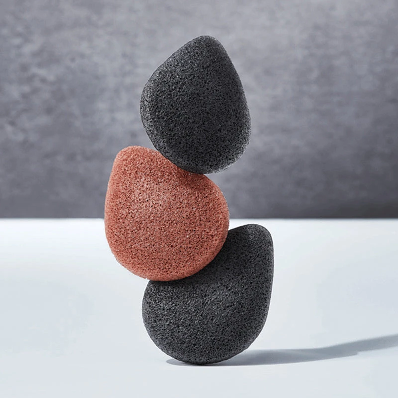 Jeju Volcanic Scoria Konjac Sponge 3 Jeju Volcanic Scoria Konjac Sponge - Image 3