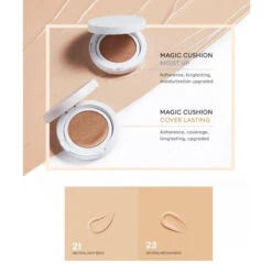 Magic Cushion Moist Up #21 Light Beige -Cosrx Shop MagicCushionMoistUp 21LightBeige3