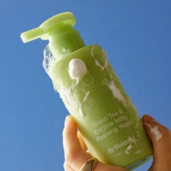 Green Tea & Enzyme Milky Foaming Wash -Cosrx Shop Main Cleanse07