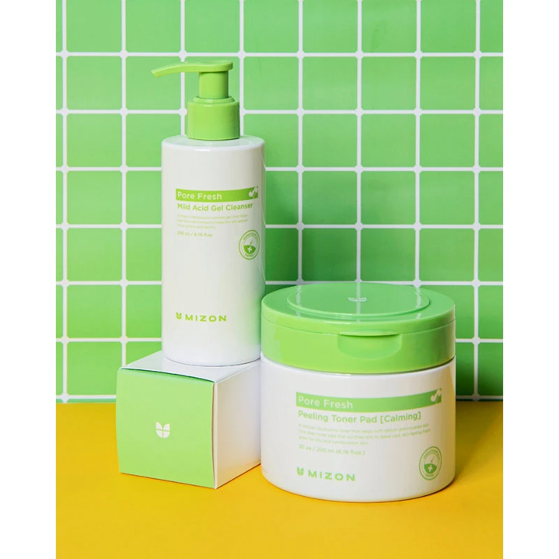 Mizon Pore Fresh Mild Acid Gel Cleanser 4 Mizon Pore Fresh Mild Acid Gel Cleanser - Image 4