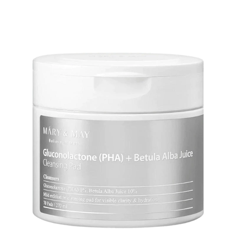 Gluconolactone (PHA) + Betula Alba Juice Cleansing Pad 1 Gluconolactone (PHA) + Betula Alba Juice Cleansing Pad