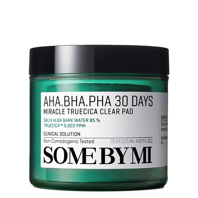 AHA BHA PHA 30 Days Miracle Truecica Clear Pad 1 AHA BHA PHA 30 Days Miracle Truecica Clear Pad