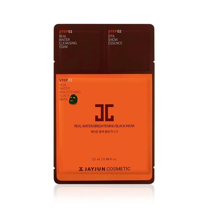 Real Water Brightening Black Mask Sheet 1 Real Water Brightening Black Mask Sheet