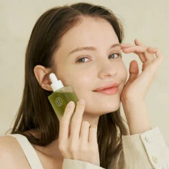 Rosemary AHA Night Serum -Cosrx Shop RosemaryAHANightSerum Model2