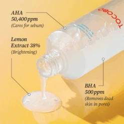 AHA BHA Lemon Toner -Cosrx Shop SG 220705 2