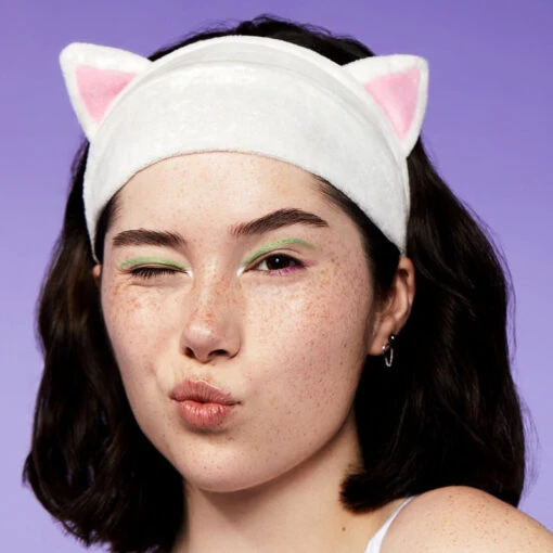 White Cat Headband - Image 2
