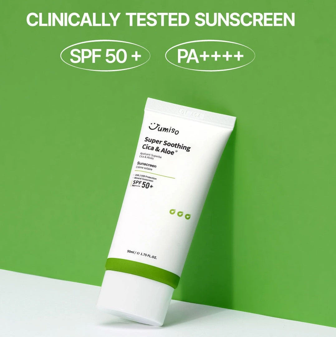 Super Soothing Cica & Aloe Sunscreen SPF50+ PA++++ 2 Super Soothing Cica & Aloe Sunscreen SPF50+ PA++++ - Image 2