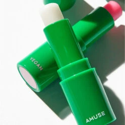Vegan Green Lip Balm -Cosrx Shop amuse vegan green lip balm main 3 1024x1024 8171391d a3a3 4370 a8c7 b034c829503b